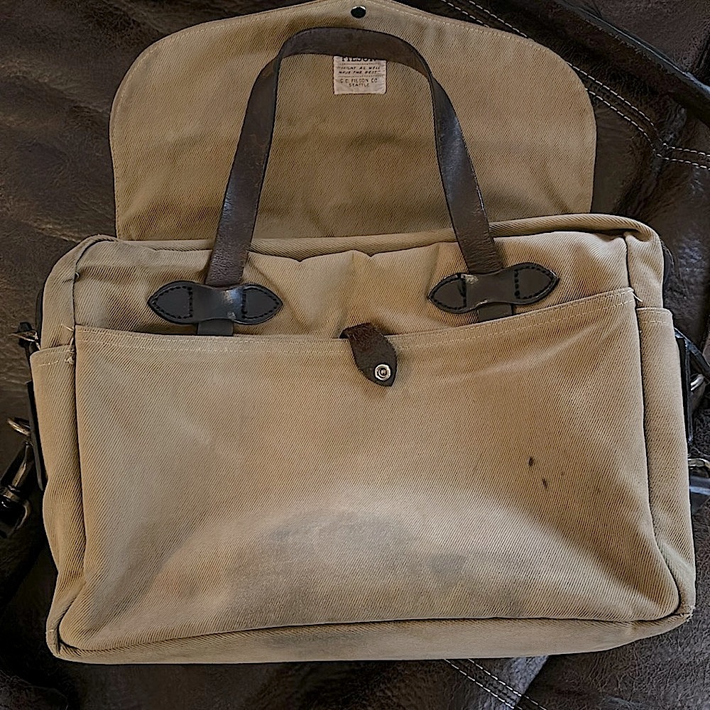 Filson Rugged Twill 257 Briefcase | Made in USA